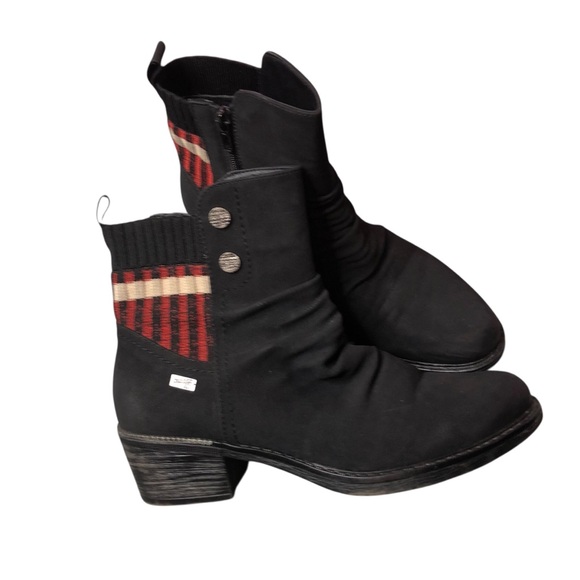 Reiker Remonte Suede Boots Wo’s Sz 39 US 8.5 Casual Western Retro Boho Grunge - Picture 3 of 12